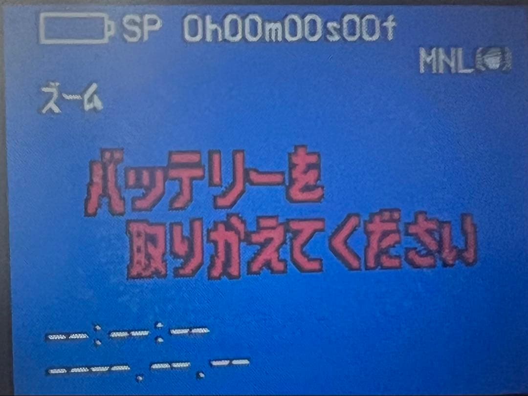 Panasonic NV-GS50 ビデオカメラセット 動作品