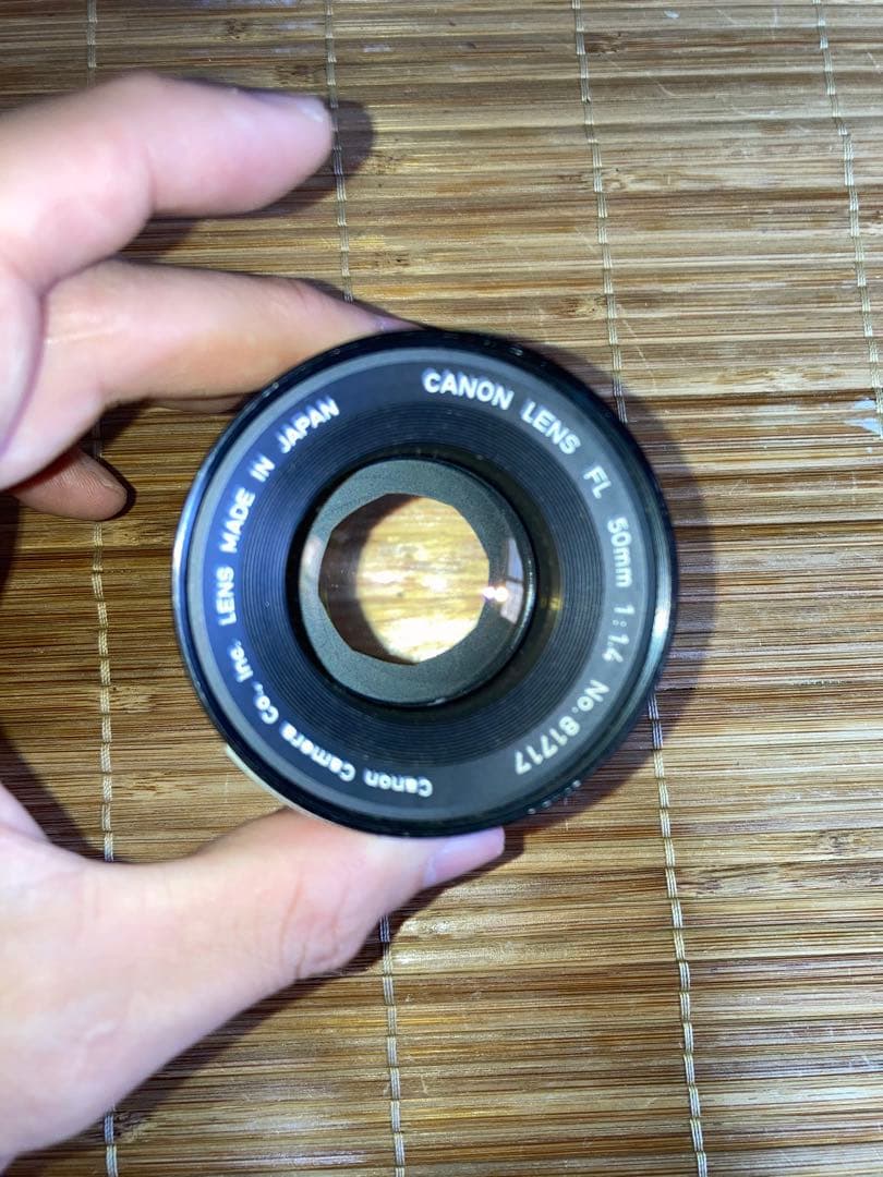フィルムカメラ Canon FT QL FL 50mm 1:1.4