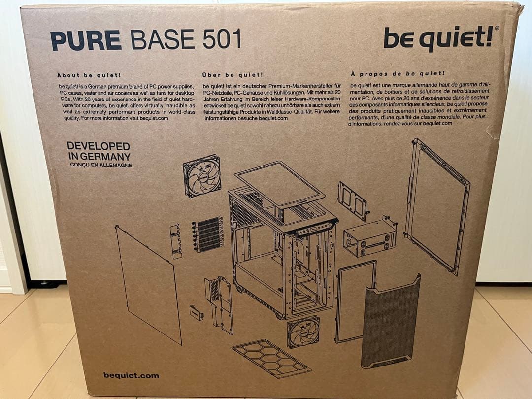 be quiet! PURE BASE 501 開封済 未使用 PCケース
