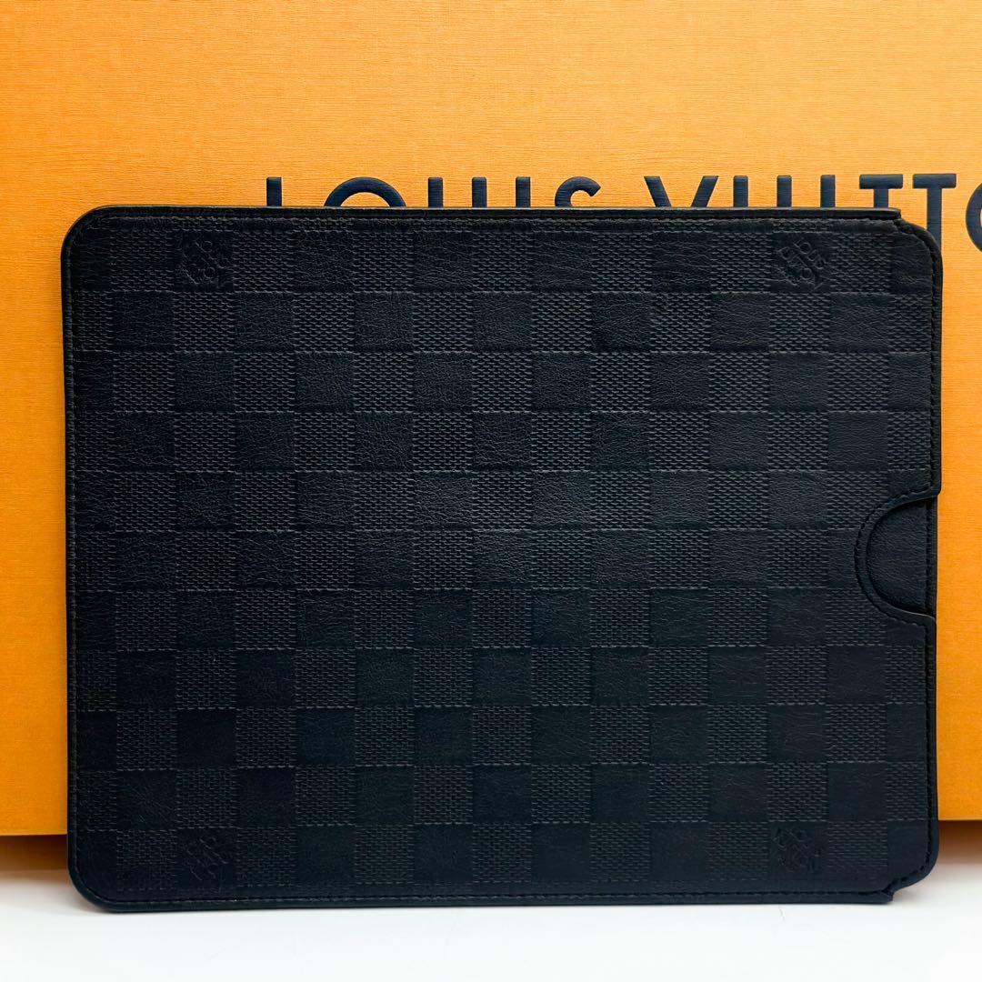 【使用わずか・箱付き】ルイヴィトン iPad2 ケース ダミエ アンフェニ