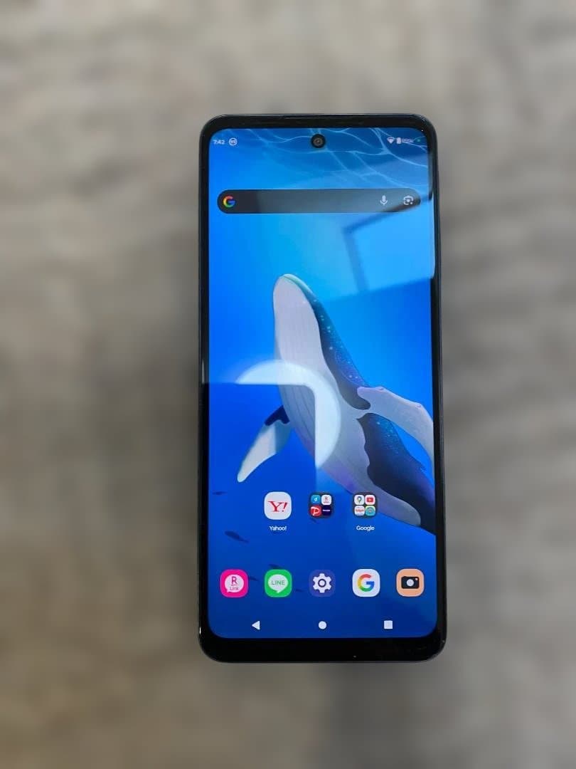 モトローラ　motog52j 5G ブラック