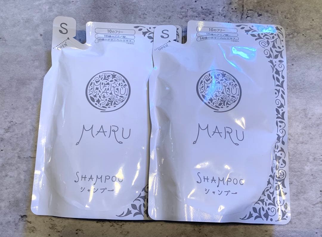 maru シャンプートリートメント 350ml 詰め替え用　2セット　健康の杜