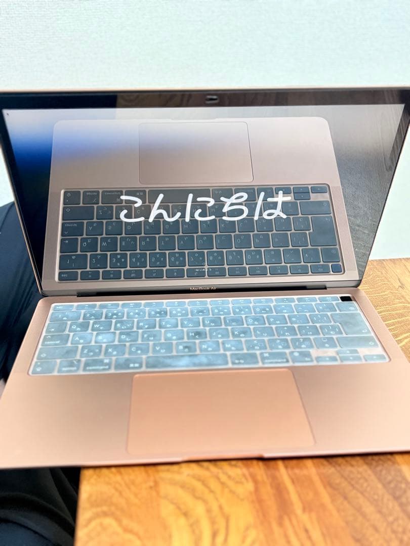 Apple MacBook Air ローズゴールド 美品 ／ DVDドライブ付き