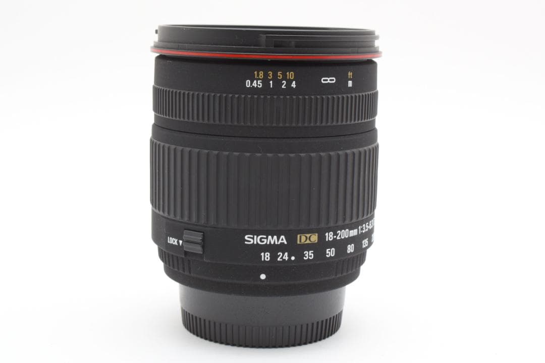 新品級 シグマ AF 18-200mm F3.5-6.3 NIKON H345