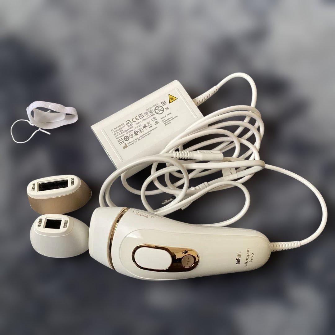 BRAUN 脱毛器 silk-expert Pro5 (389) ブラウン