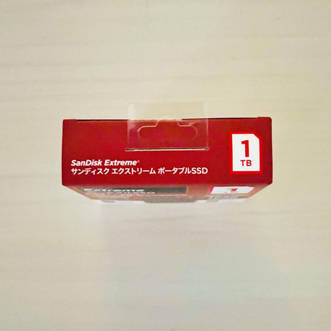 【未開封・未使用】 SanDisk Extreme ポータブルSSD 1TB