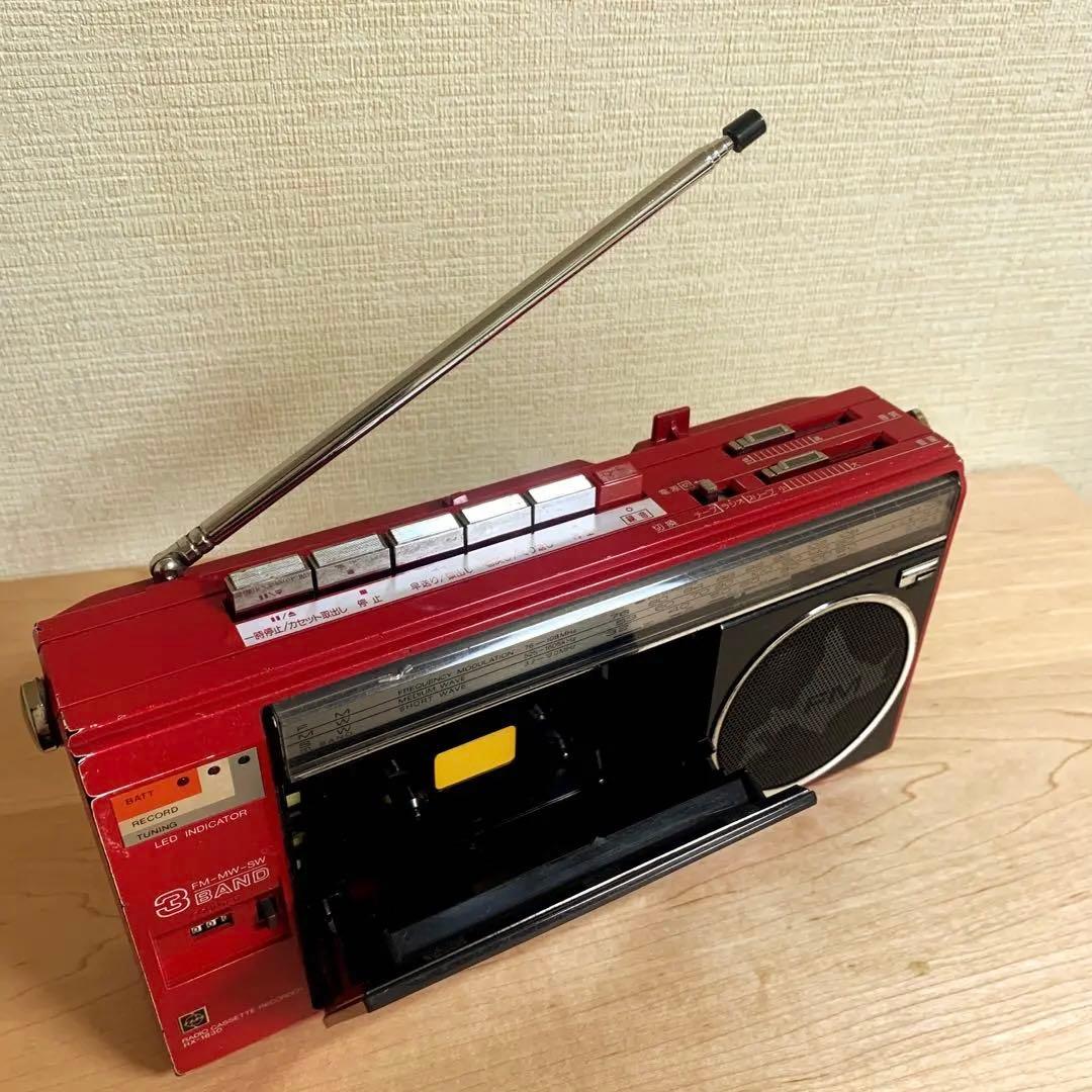 【動作確認済み】FM北海道開局記念モデル　ナショナル RX-1830 ラジカセ