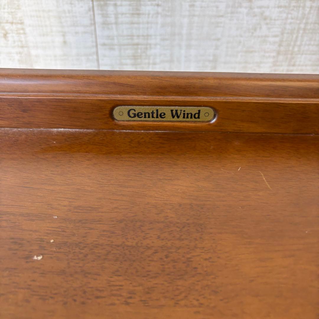 Gentle Wind 木製ライティングビューロー デスク キャビネット 電話台