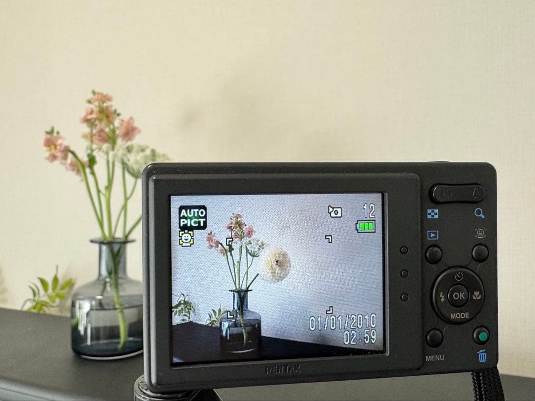 か*ん様 Pentax optio H90 レトロデジカメ