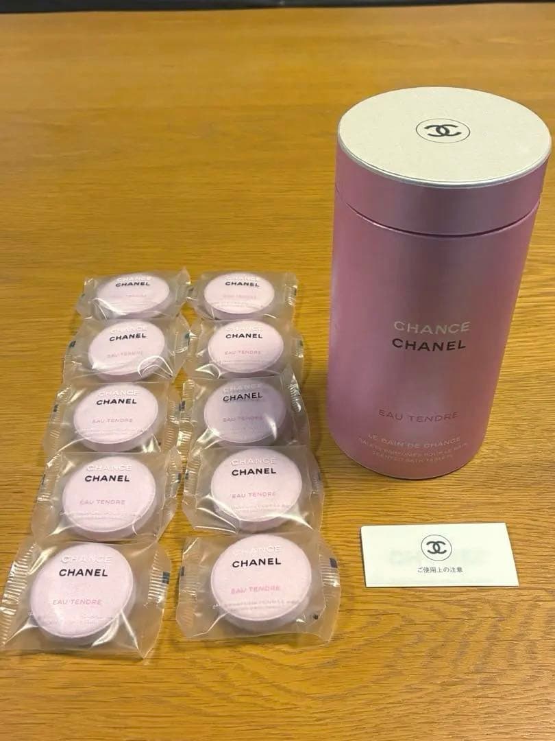 チャコ　CHANEL CHANCE バスタブレット　10個　箱付き