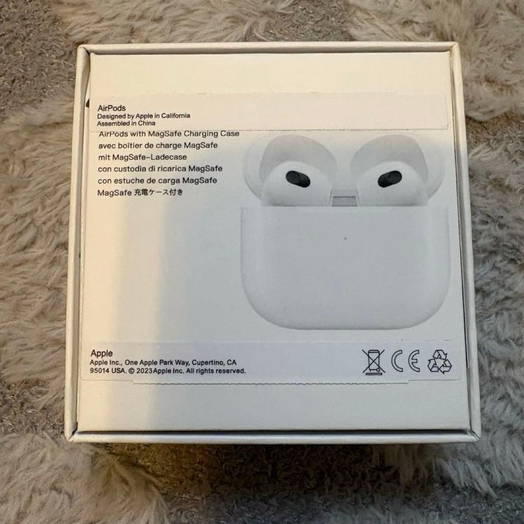 AirPods 第3世代 MagSafe充電ケース Apple 正規品 箱あり