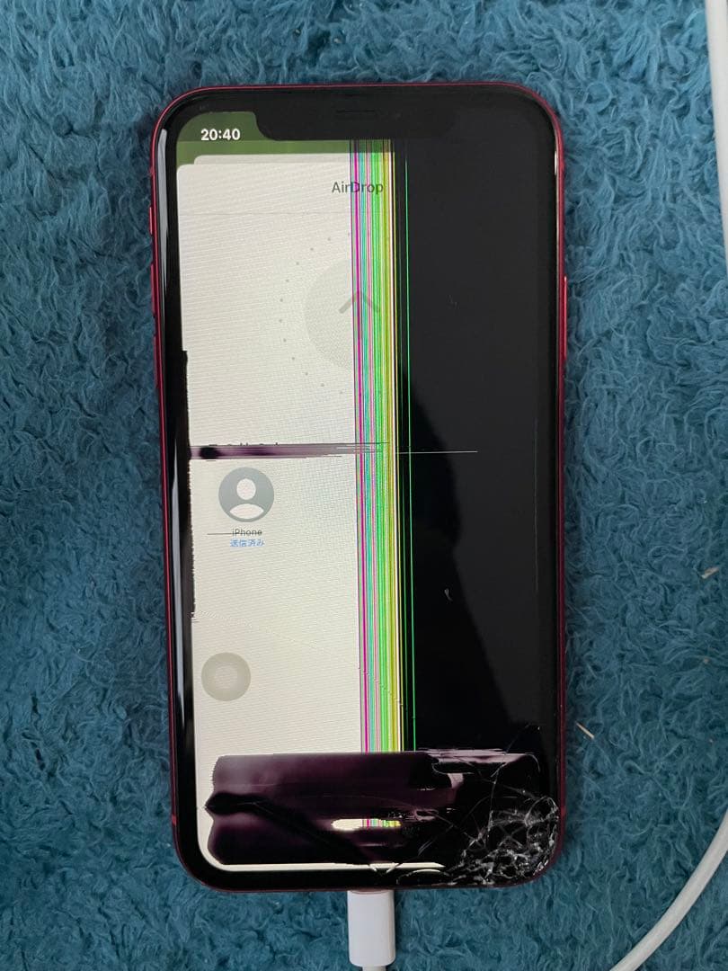 iPhone11 64GB【画面割れ・液晶漏れ・ジャンク品】