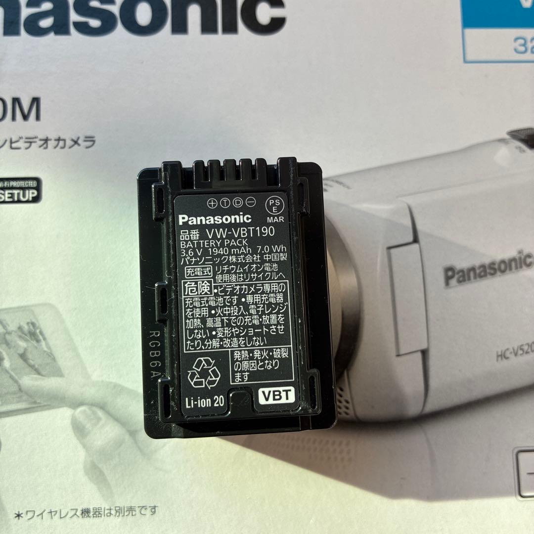 Panasonic HC-V520M ビデオカメラ 本体