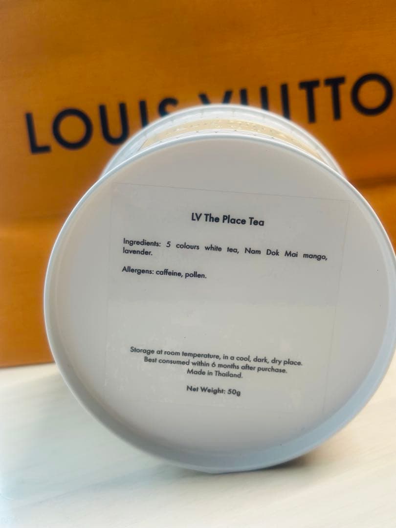 ルイヴィトンカフェLe Caf Louis Vuitton 红茶 バンコク限定