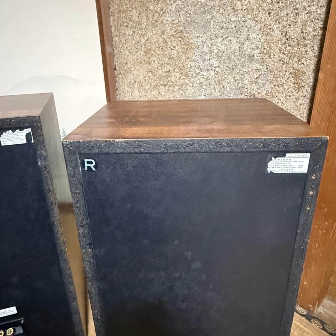 SONY SS-G55 高音質　スピーカー　ブックシェルフ型　1991年