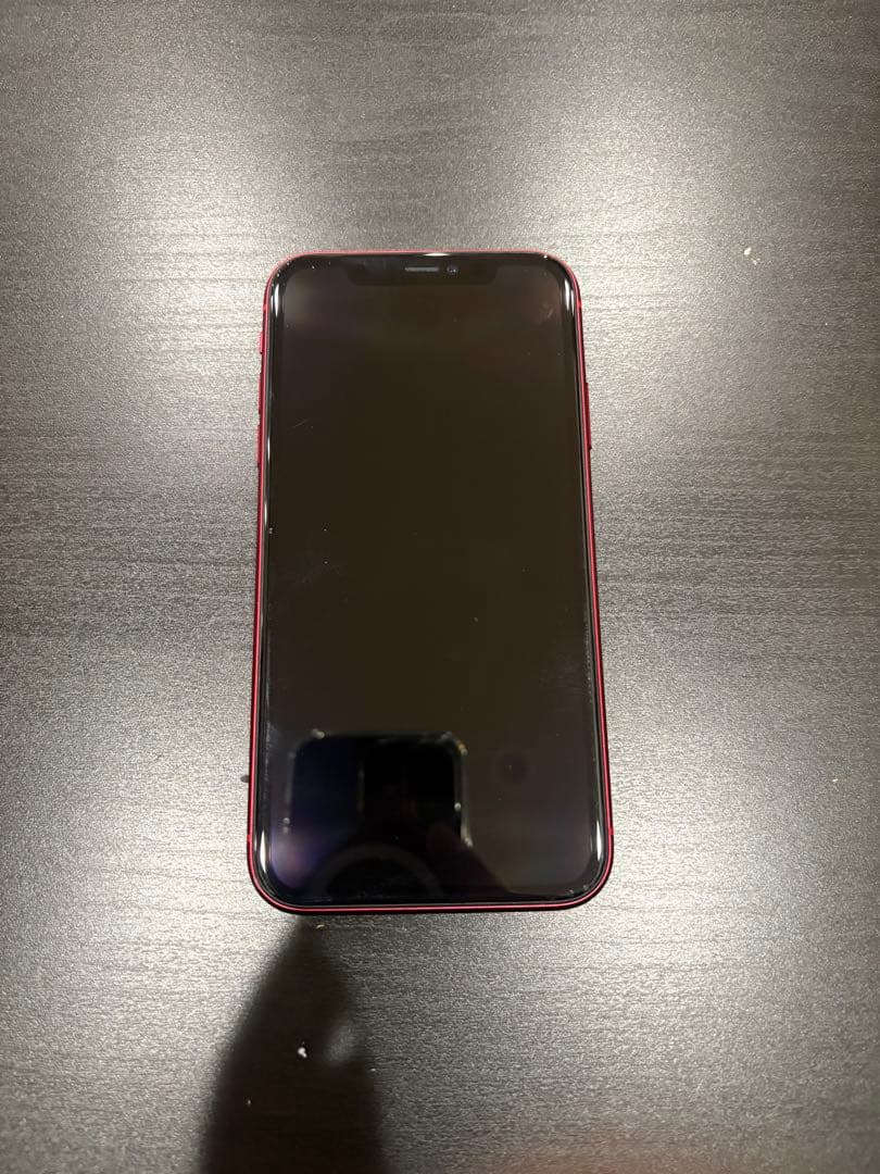 Apple iPhone11 64GB レッド　77%