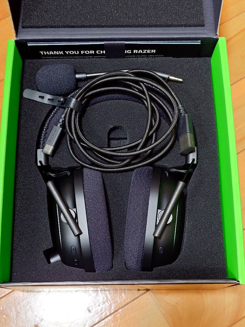 使用時間極小 Razer BlackShark V2 Pro アップグレード版