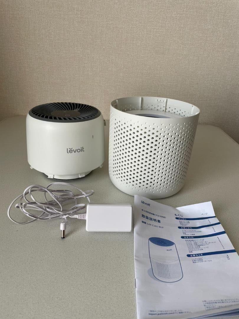 【節電対策】Levoit (レボイト) 空気清浄機 小型 12畳 脱臭 卓上 軽