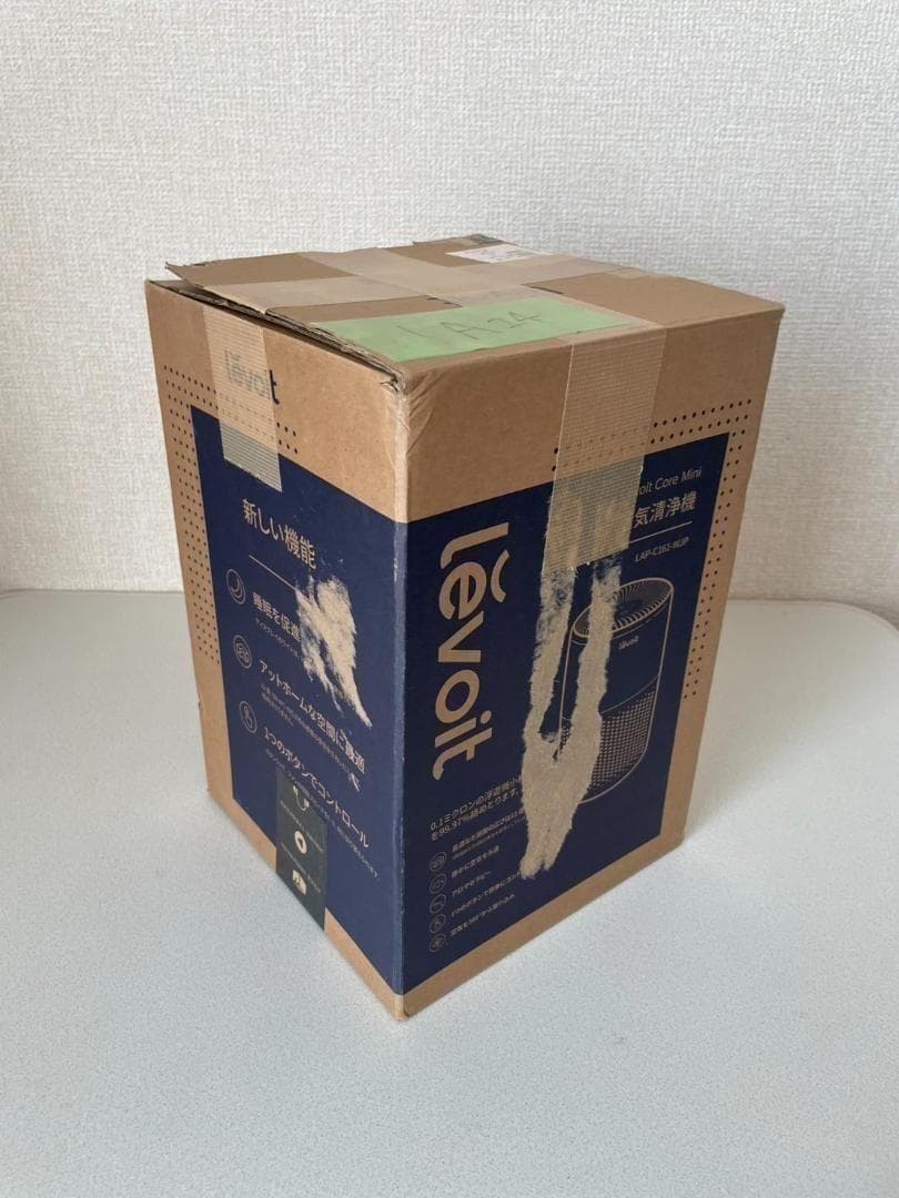 【節電対策】Levoit (レボイト) 空気清浄機 小型 12畳 脱臭 卓上 軽