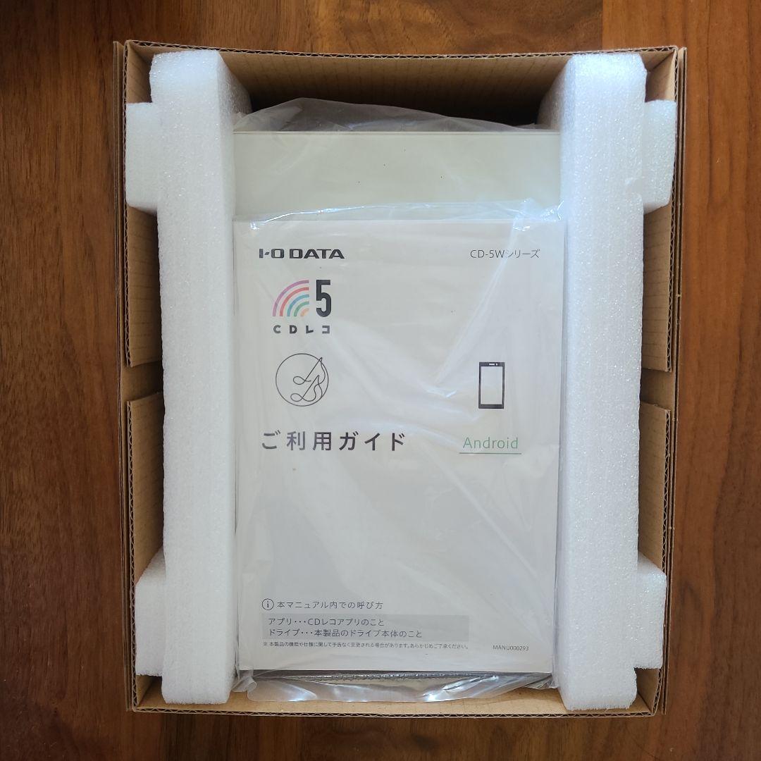 （美品）CDレコ5 スマホ用CDリーダー