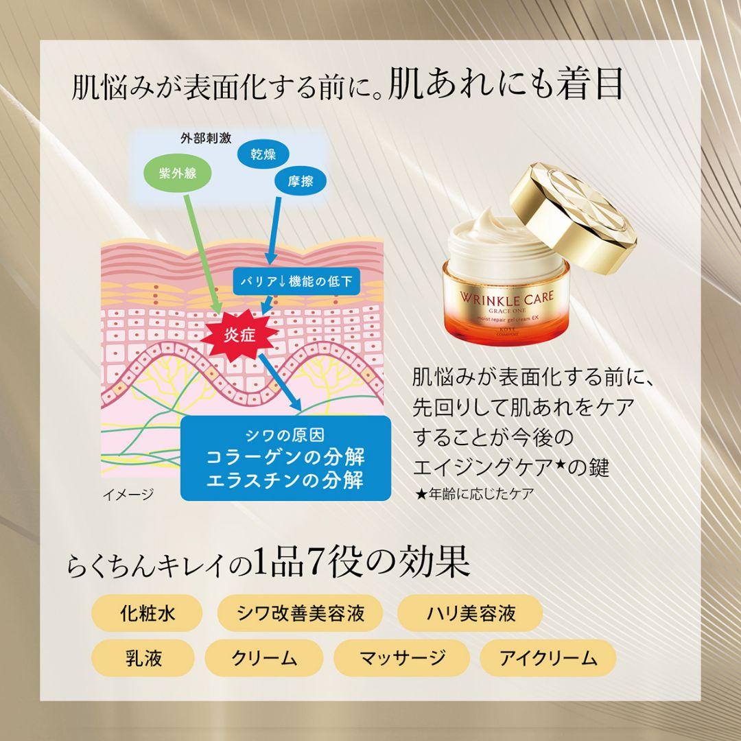 【新品】 NEW グレイスワン リンクルケア リンクルリフトジェル ４個セット