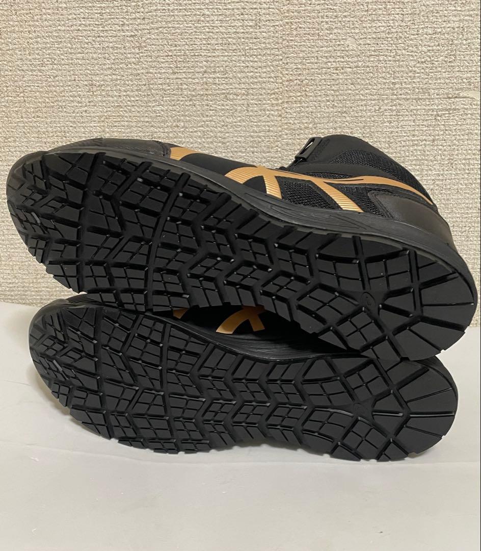 アシックスCP214 TS BOA LC 26.5 BLACK＆GOLD qr3