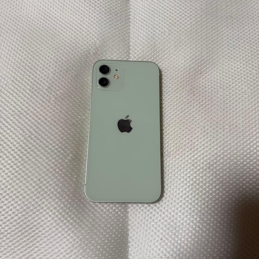 美品 SIMフリー iPhone12 64GB グリーン バッテリー100%
