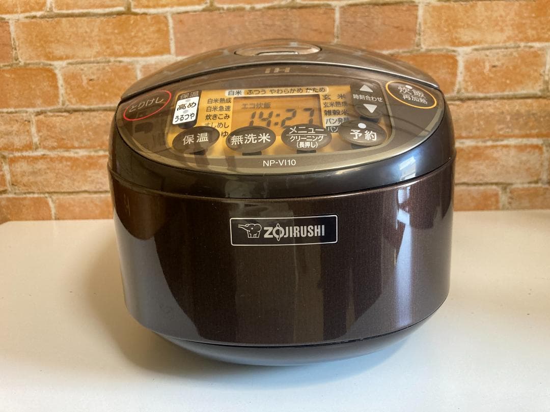 ★美品★ZOJIRUSHI NP-V110 IH炊飯ジャー 2020年製1.0L