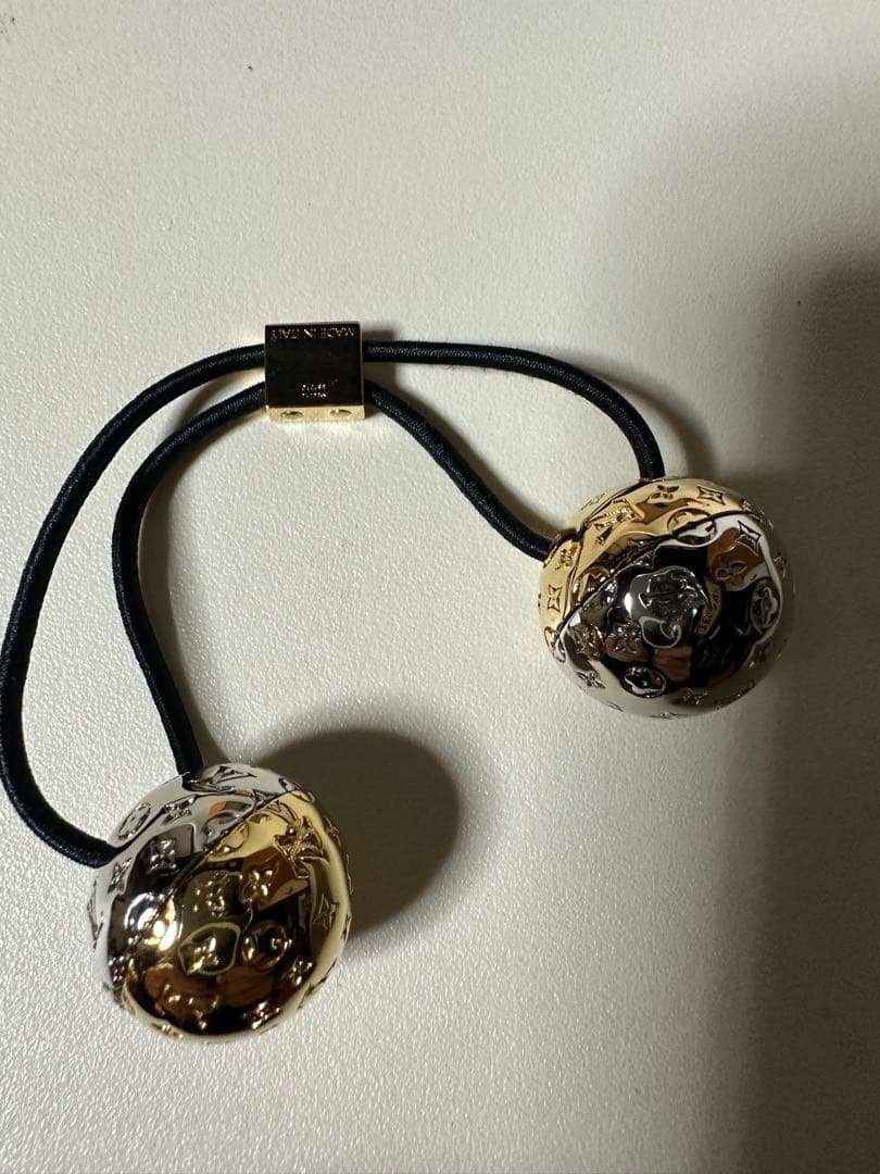 新品　未使用　ルイヴィトン　プラネット　ナノグラム　ヘアゴム