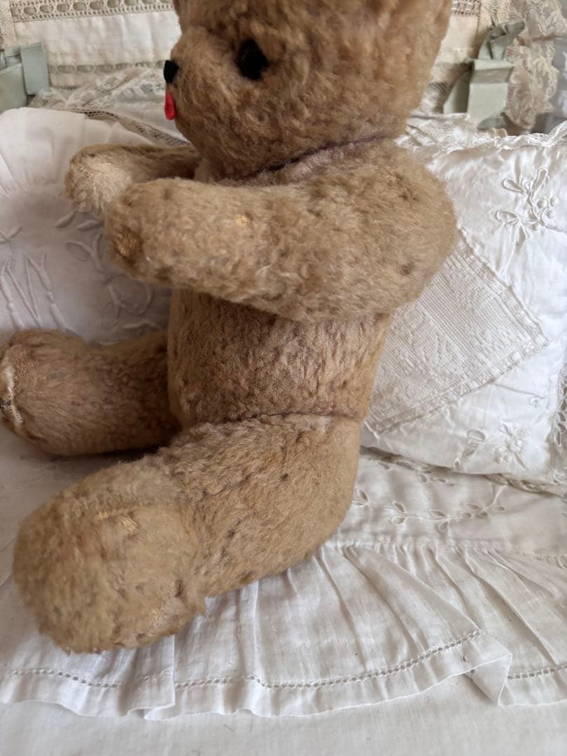 フランスアンティーク　anima アンティークベア　テディベア　ヴィンテージ