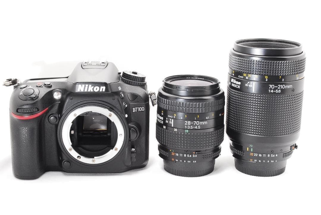 Nikon D7100 一眼レフカメラ ダブルレンズセット スマホ転送