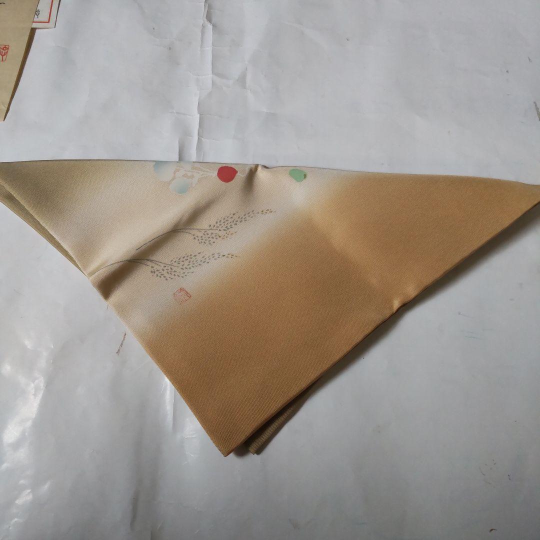 茶道用 帛紗 勅題「幸」 平成16年 蒸栗色 北村徳斉帛紗店 帛紗 富久紗 新品