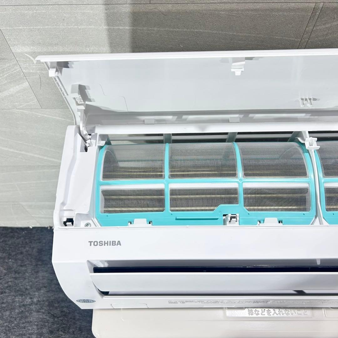 TOSHIBA ルームエアコン 10畳用 清掃済み 2025年製 d5669