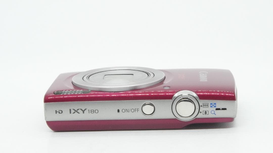 【B2126】 Canon IXY 180 レッド キャノン イクシ