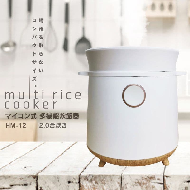 新品　マイコン式 多機能炊飯器 2合炊き