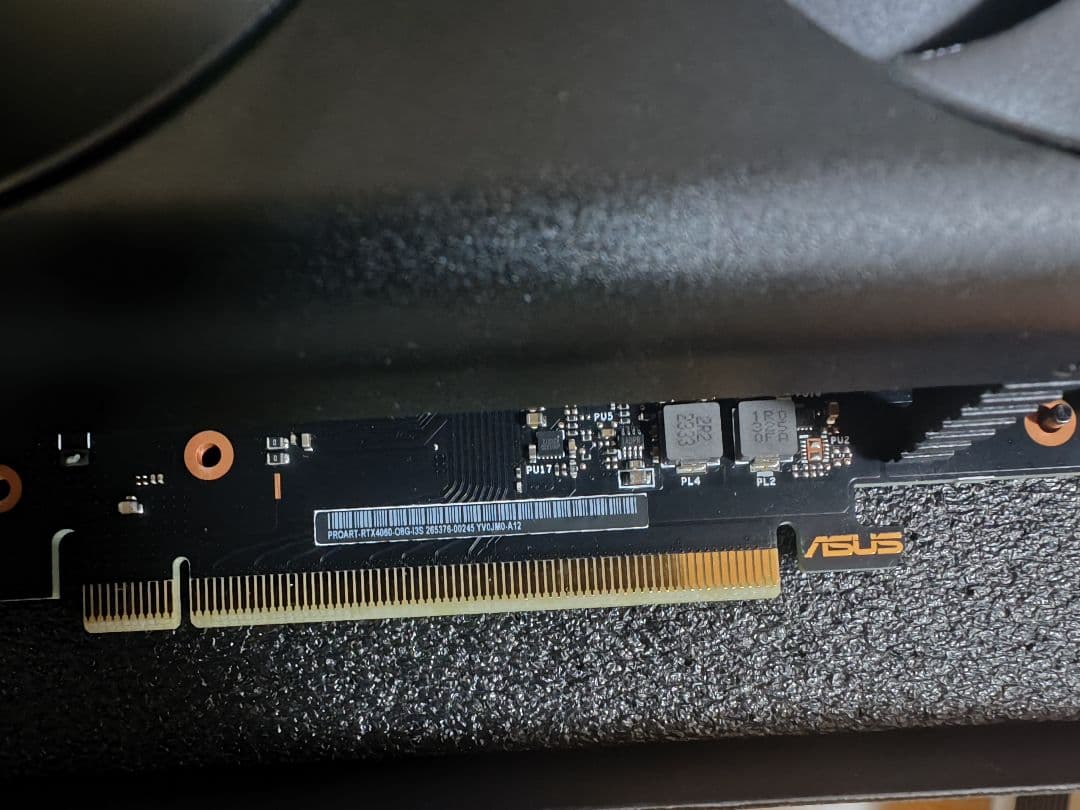 グラフィックボード・グラボ・ビデオカード ASUS GeForce RTX 4060 OC 8GB PROART