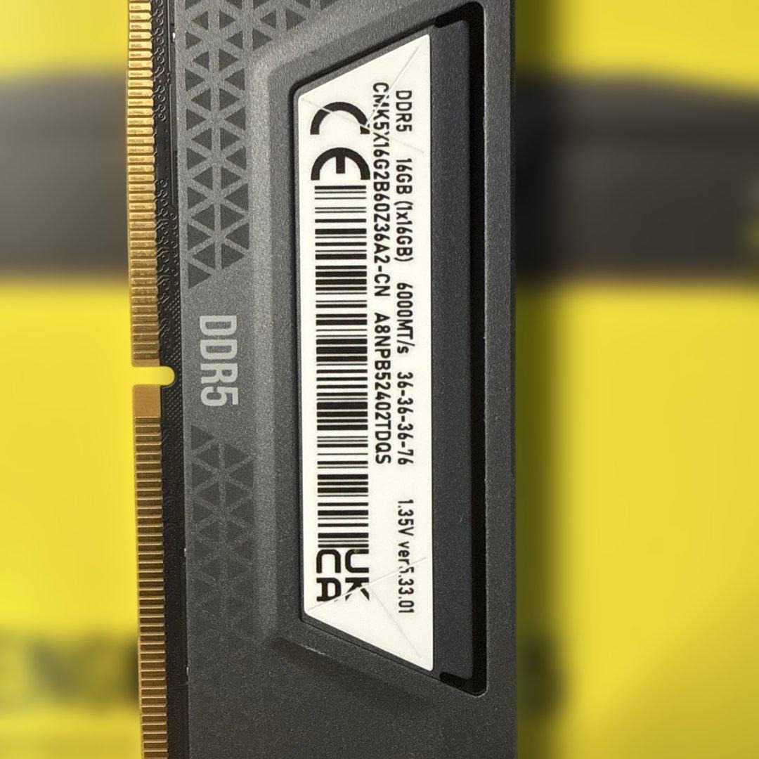Corsair DDR5 （16x1）