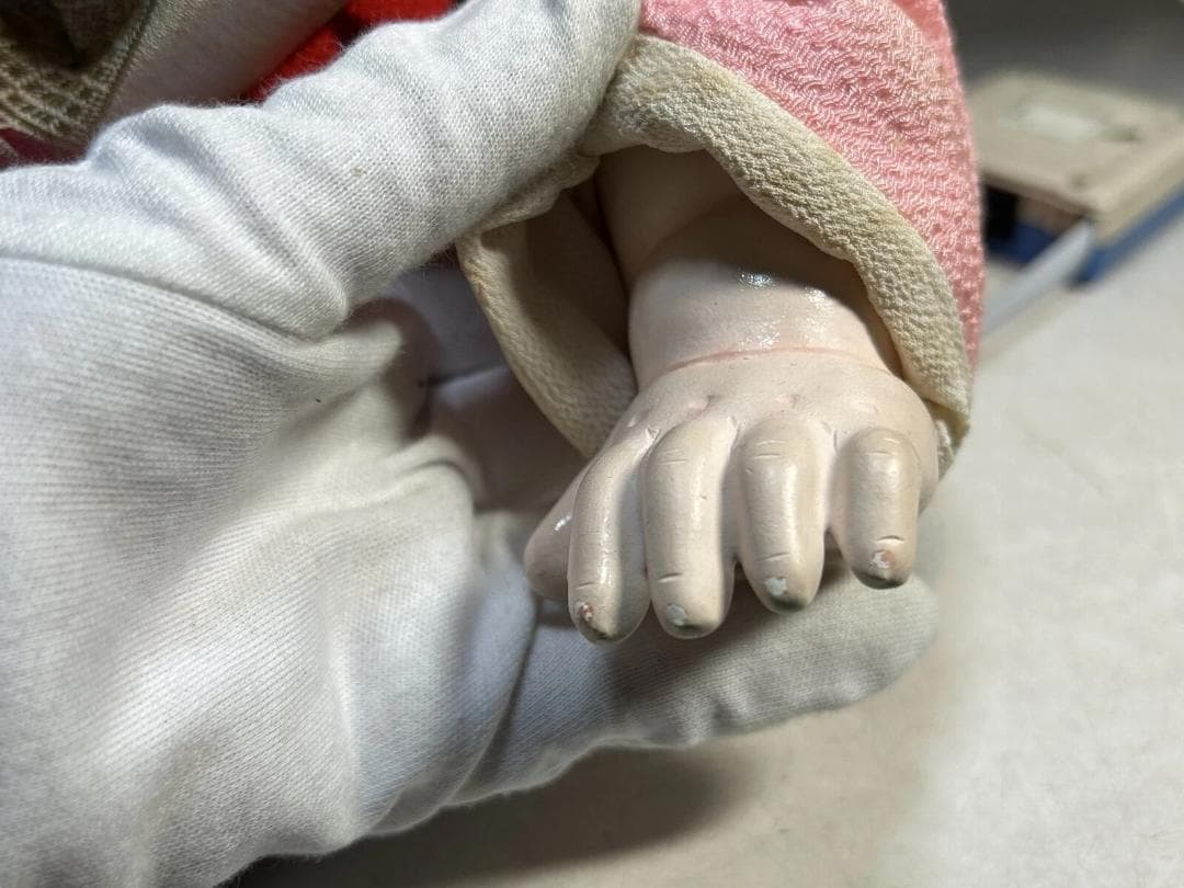 市松人形 はいはい人形　赤ちゃん　幼児　日本人形　 和服　ビンテージ