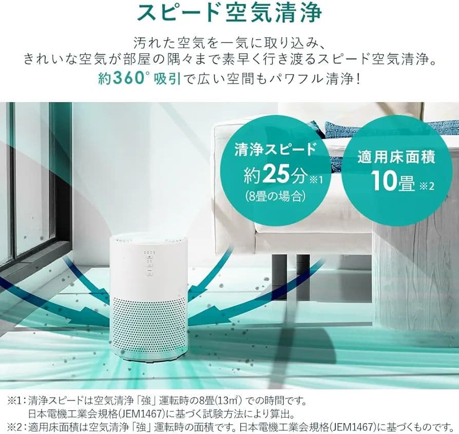 アイリスオーヤマ 加湿空気清浄機 AAP-SH10A-W