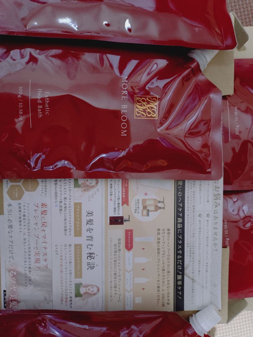 MORE BLOOM Esthetic Head Bath 300g 5個セット