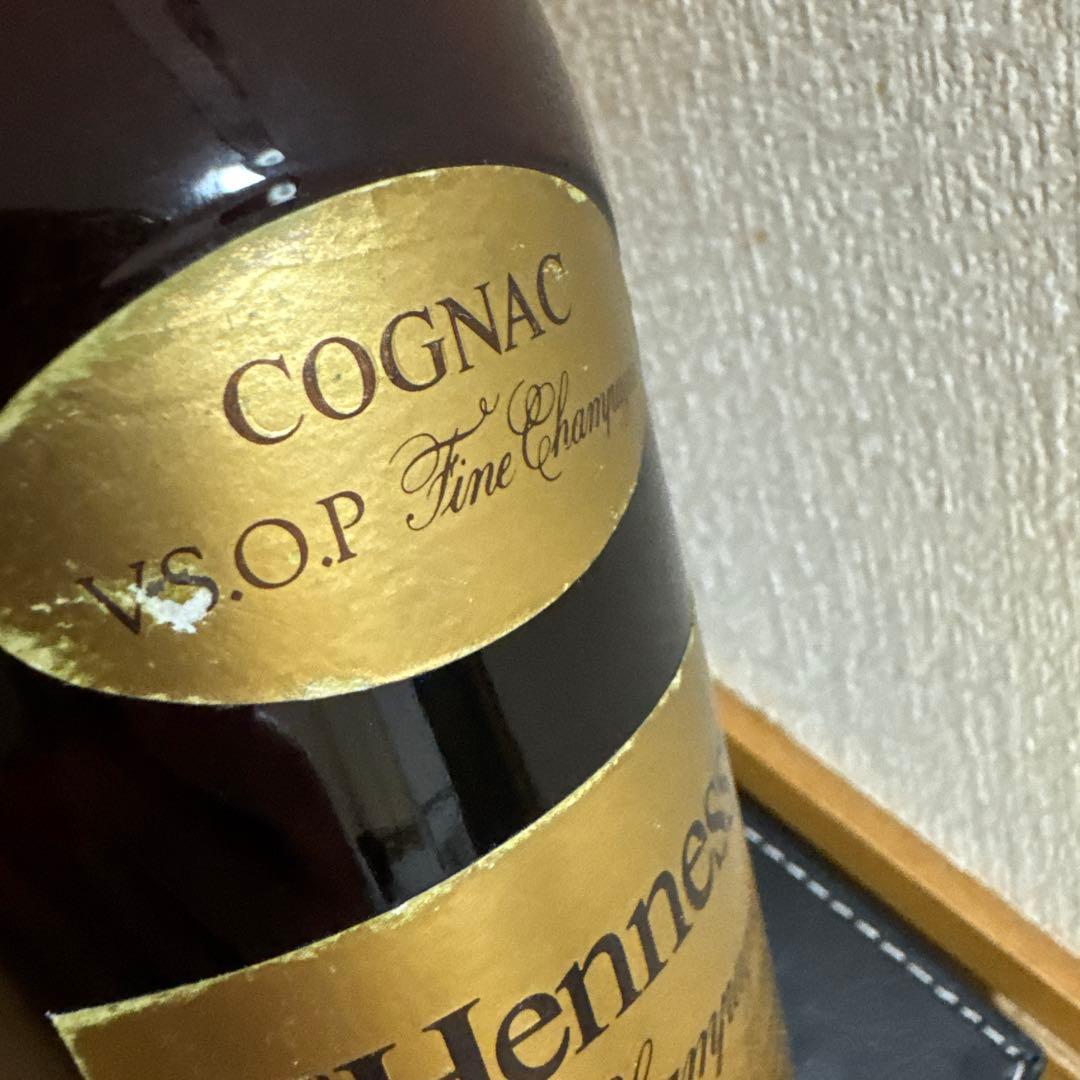 ヘネシー VSOP コニャック 旧ボトル ゴールドラベル 金キャップ
