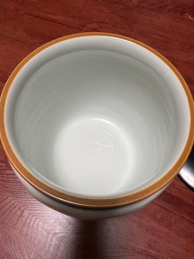 水指 御室窯 染付 松毬 木箱付