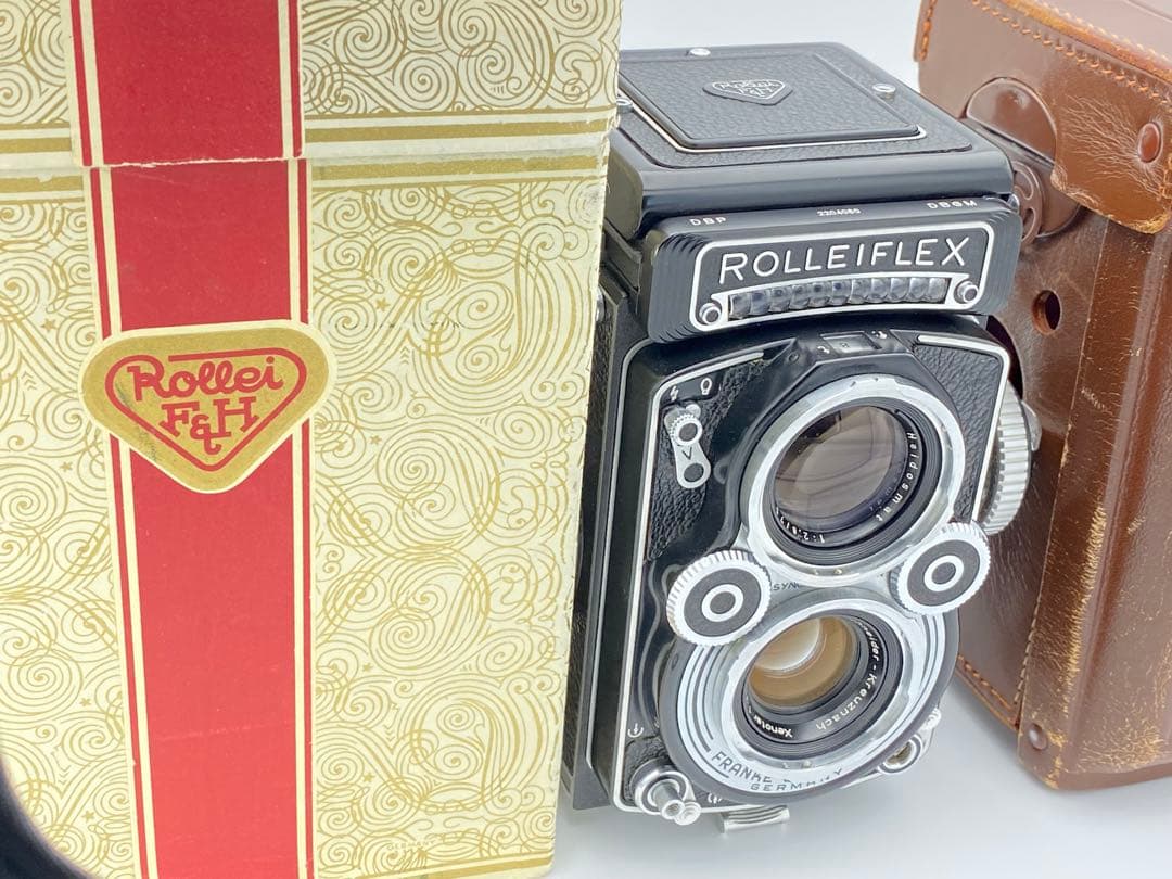 Rolleiflex 3.5F type1 Xenotar 75mm 元箱付き