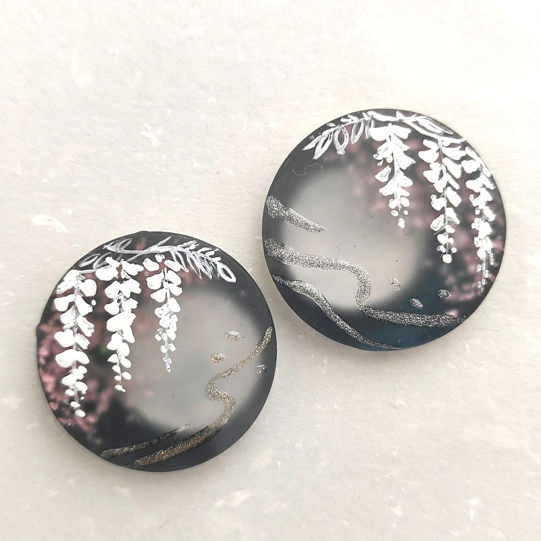 【790】ハンドメイド　レジン　ヘアゴム　ポニーフック
