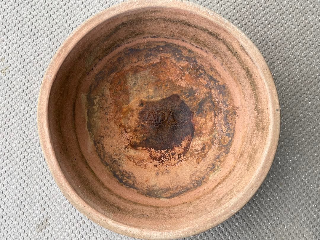 廃盤品 ADA アクアデザインアマノ 小碗型陶製水槽 睡蓮鉢