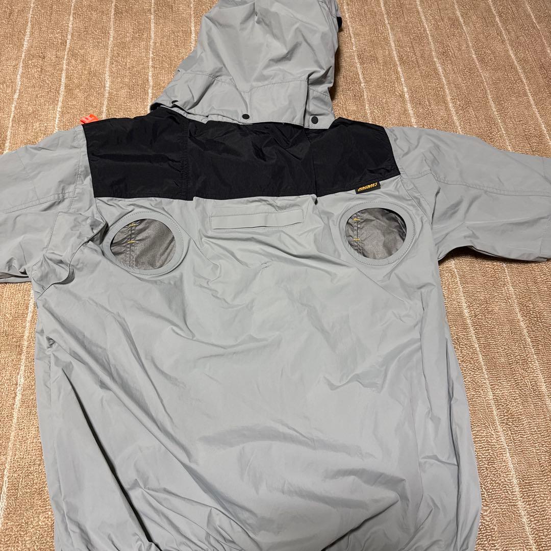 バートル　AC2086 スティールグレー　XL ハイバック　半袖　空調服