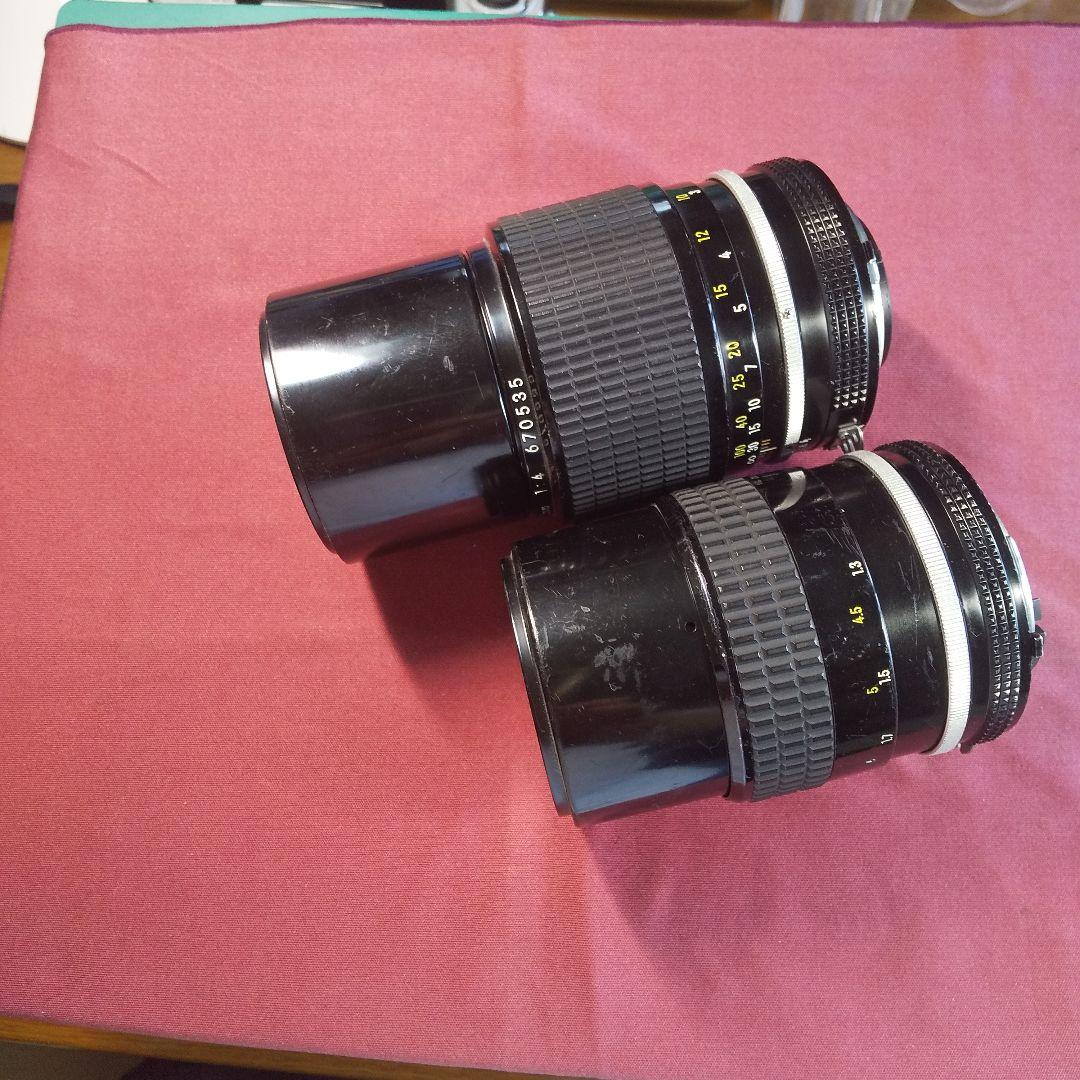 Nikon F FTn Nikkor-S 50mm f/1.4他３本