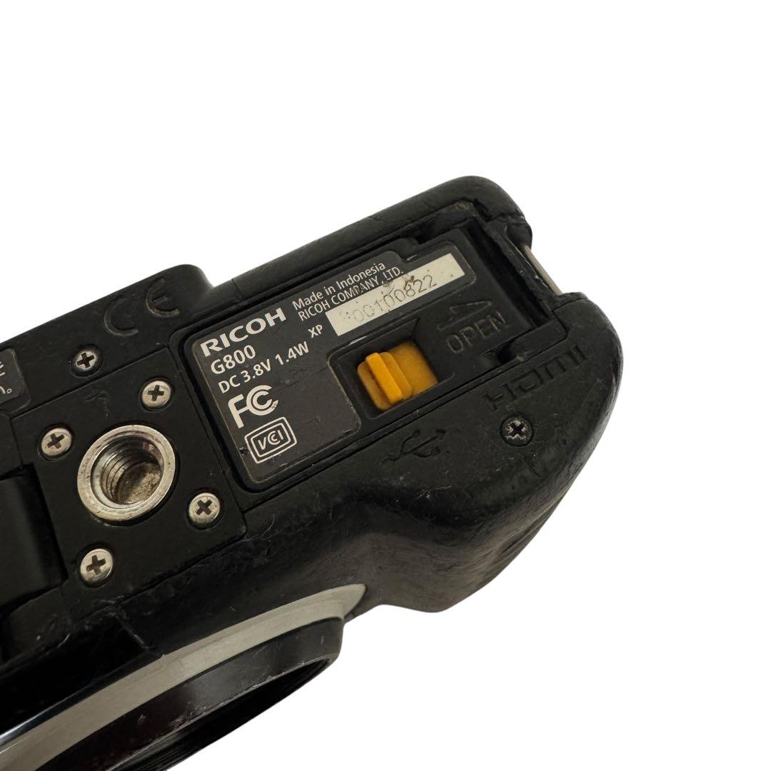 【動作品】RICOH G800 デジタルカメラ 付属品有り