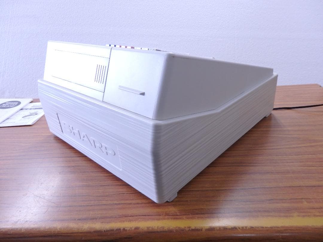 23103 設定無料 22年製年式大事 シャープ XE-A147-W レジスター