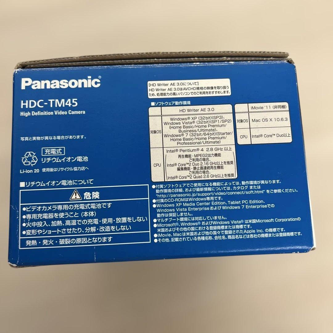 12738 Panasonic HDC-TM45 32GB 内蔵メモリー32GB